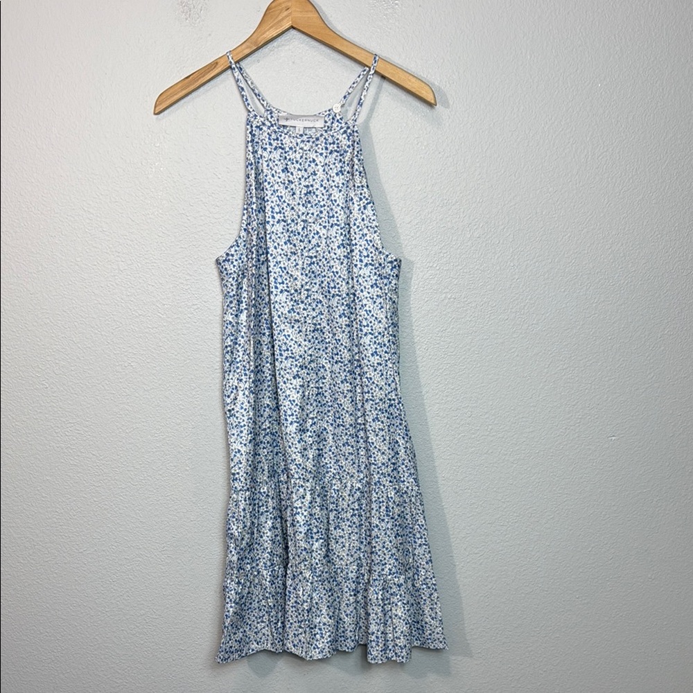Tuckernuck Cornflower Swing Floral Sleeveless‎ Dress